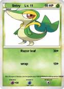 Snivy Lv. 11
