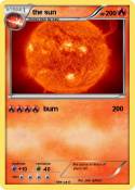 the sun