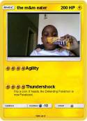 the m&m eater