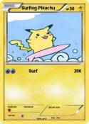 Surfing Pikachu