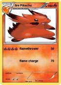 fire Pikachu