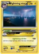 lightning storm