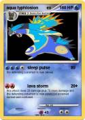 aqua typhlosion