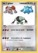 les 3 golem