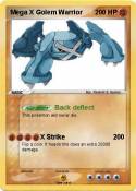 Mega X Golem