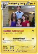 the lighting