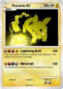 Pickachu EX