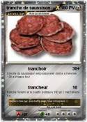 tranche de saus