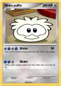 White puffle
