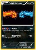 Fist of element