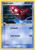 kyogre mash