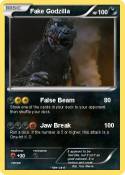 Fake Godzilla