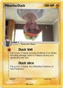 Pikachu Duck