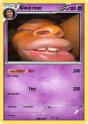 Sleep man