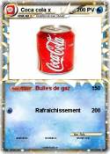 Coca cola x