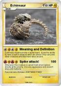 Echinsaur