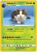 kittyon X
