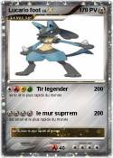 Lucario foot