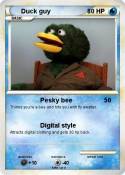 Duck guy