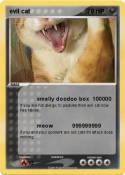 evil cat 