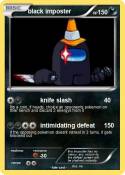 black imposter
