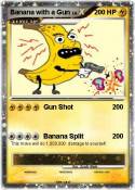 Banana with a