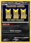 Demon pikachu