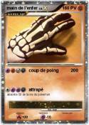 main de l'enfer