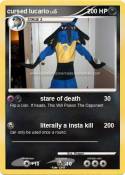 cursed lucario