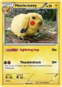 Pikachu bunny