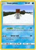 Snow golem