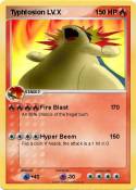 Typhlosion LV.X