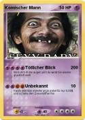 Komischer Mann
