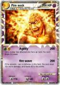 Fire sock