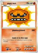 angry sun