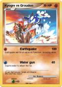 Kyogre vs Groud