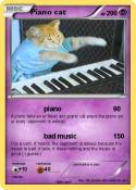Piano cat