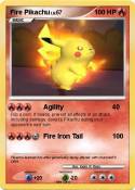 Fire Pikachu