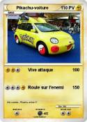 Pikachu-voiture