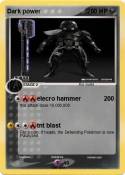 Dark power