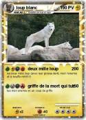 loup blanc
