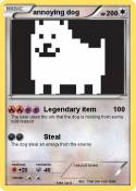 annoying dog