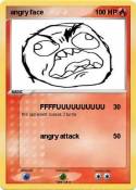 angry face