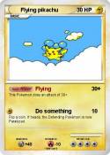 Flying pikachu