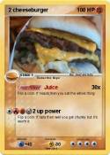 2 cheeseburger