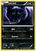 Dark wolf