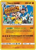 Tibor,s feestje