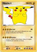 Pikachu X