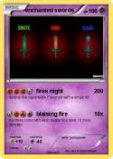 enchanted sword