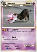 Laser cat